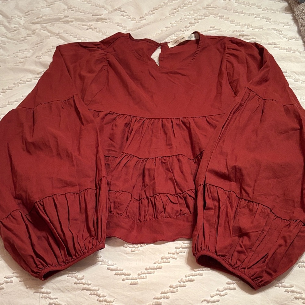 Altar'd State Rust Blouse